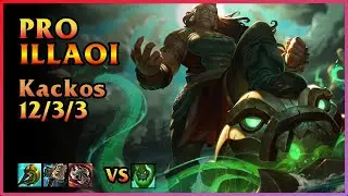 PRO Illaoi Replay Misfits Premier [Kackos/KCKS] | KDA 12/3/3 TOP (EUW)