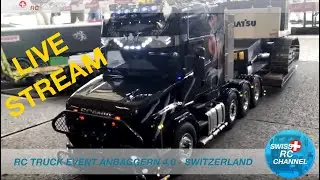 LIVE: RC Truck Event - Anbaggern 4.0 - Team Energy Switzerland - 2019