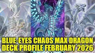 Профиль колоды Blue-Eyes Chaos Max Dragon (февраль 2026) Yu-Gi-Oh!