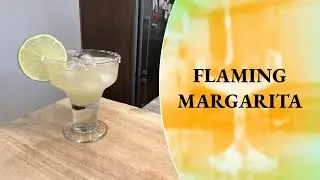 Rum Cocktail: Flaming Margarita - Bent Brewstillery - How to Make - Rum Cocktail - Cocktails at Home