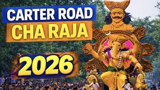 Carter Road Cha Raja Aagman Sohla 2026 | Mumbai Maghi Ganpati Aagman 