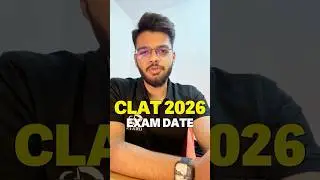 CLAT 2026 Exam Date | Official Update from Consortium |  #clat2026 #originclat