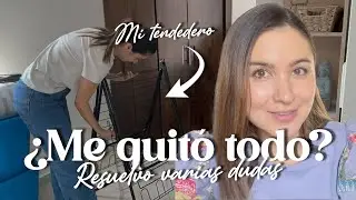 Un día conmigo + Mi nuevo tendedero de ropa  | Día de SOL