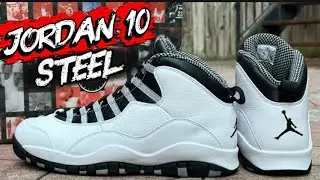 Kickwho godkiller BEST Jordan 10 Steel!  Unboxing review & on foot 🔥🔥