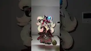 Unboxing the GORGEOUS Ahri Nine-Tailed Fox Statue (League of Legends) - Insane Nine-Tail Details!