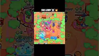 The Most Aggressive Lobby In Brawlstars 🥵☠️ #legendary #lobby