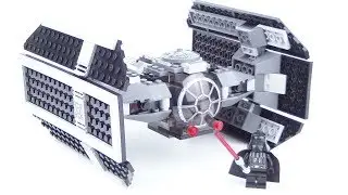 LEGO Star Wars: Darth Vader's TIE Fighter 8017 Review!!! From 2009