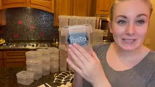 Review of 25 Pack Airtight Food Storage Containers Set, PRAKI BPA Free Plastic Dry Food Canisters
