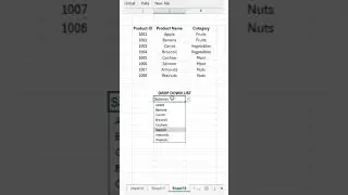 Create & Remove Drop-Down List in Excel | Data Validation Trick #excel #exceltips #exceltricks