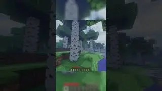 i played the scrapped birch forest update in minecraft...
