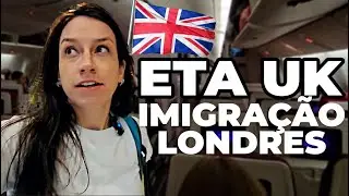 NOVA AUTORIZAÇÃO DE VIAGEM INGLATERRA CAUSA FILAS ENORMES! COMO É VOO SÃO PAULO A LONDRES COM LATAM