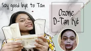 Ozone D -Tan Facial Kit | ozone D- Tan Facial Cleanser, Scrub & Face pack