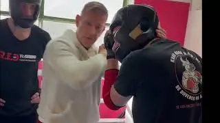 Stephane DELANOE Teaching Lethwei Addiction school