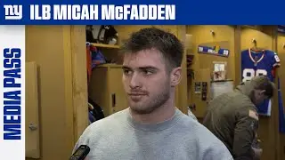 Micah McFadden on Rehabbing Back from Injury | New York Giants