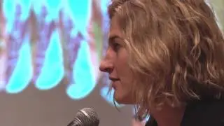 Sally Bergesen, Oiselle CEO, Accepts the 2016 USA Running Trailblazer Award