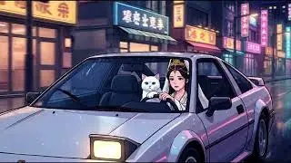【大悲咒】在 1980 京都霓虹街頭飛馳 🇯🇵 速度感拉滿的City Pop(瞬間掃除負能量)