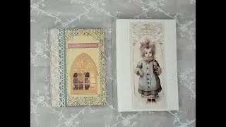 Fabric Journal Cover/Making a Journal Topper/Christmas Journals/December Daily/Junk Journal Ideas