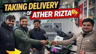 Taking Delivery Of Ather Rizta S 3.7 KW🔋