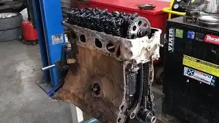 Разборка двигателя Nissan 2.4