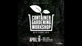 EPC+EGC Container Gardening Workshop