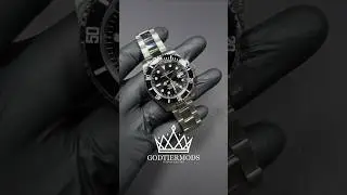 Black Classic Submariner Seiko Mod: Timeless Elegance in Every Detail!
