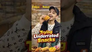 Trying Underrated Snacks at Cakes & Bakes #trending #shorts