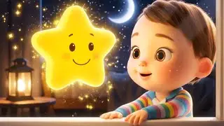 🎵 Twinkle Twinkle Little Star Lullaby | Gentle Sleep Music for Calm Baby Nights