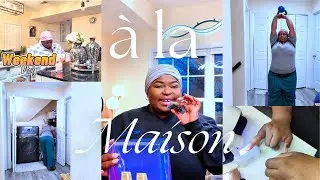 Week-end &agrave; la Maison : lessive , coulisse Vlog