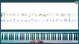 Easy Piano Tutorial for Kids by Kids: Learn 'Through The Woods' with Sara Mendes