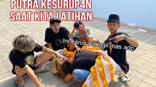 GARA-GARA ISENG LATIHAN BARONG !! inilah yang terjadi ke Putra