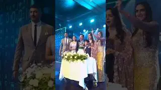 Exclusive inside visuals of #hemamalini #birthday with #dharmendra #eshadeol #rekha and others