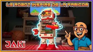 🔥Un robot en briques style Lego  rétro inspiré de la Famicom 🎮 jaki ak066