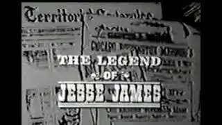 THE LEGEND OF JESSE JAMES   1965   Chris Jones, Allen Case  rare tv western