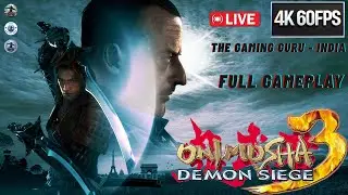 Onimusha 3: Demon Siege | Full Gameplay Walkthrough | 2K 60FPS #Onimusha, #Onimusha3, #DemonSiege