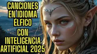 🌿 Canciones &Eacute;lficas en Aut&eacute;ntico Idioma de los Elfos 2025 | M&uacute;sica &Eacute;lfica con IA en Quenya 🔆