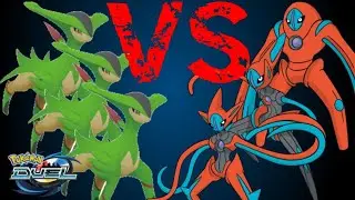 3 Virizion Vs. Deo Hybrid // Pokemon Duel // Magnezone Vs. Fire Team