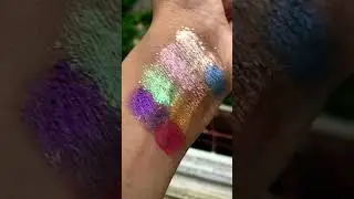 Technic hot foil eyeshadow palette #eyeshadow #makeup #makeuptrends #swatches