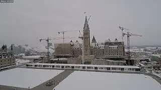 Parliament Hill Timelapse: January 6th 2026