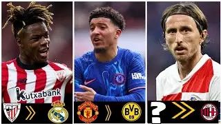Transfer News: ✅️Modric to AC Milan, Nico Williams talks with Real Madrid, and Sancho Returns
