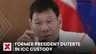 Former Philippine President Duterte in ICC Custody | NewsX World