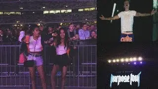 Justin Bieber PURPOSE TOUR VLOG | TEAMMAE & TEAMTAE