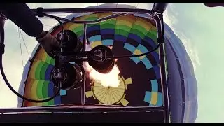 Cinematic Napa Valley by Hot Air Balloon (Mustard Season) - 4k
