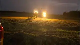 Help on the way! Mcaleers 3rd cut silage Omagh Co Tyrone 
