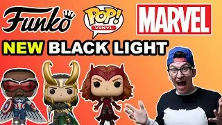 NEW Leaked Marvel Black Light Funko Pops!! & Unboxing!
