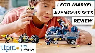 Marvel Avengers Avengers Truck Take-Down and Speeder Bike Attack from LEGO