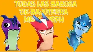 Algunas de Las Babosas De bajoterra Megamorph y Elemental