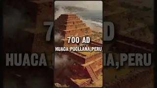 Waking up in 700AD Huaca Pucllana, Peru | Lima Civilization #peru #southamerica #empire #america #ai