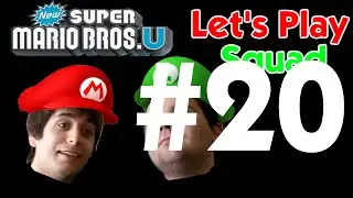 Maringay Clouds -- Super Mario Bros. U - PART 20 - Let's Play Squad