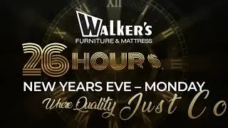 New Year Sale 2026 &ndash; 26 Hours Only at Walker&rsquo;s