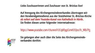 Wichtige Info! Wechsel zu Katholisch in H&uuml;rth!
